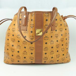 MCM Liz Reversible Large Cognac